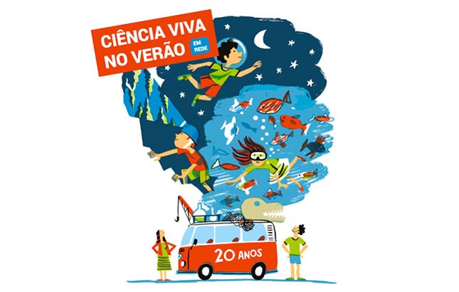 No verão, recebemos a Ciência Viva