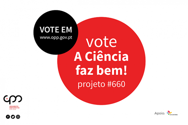 Ajude o Exploratório a ganhar Orçamento Participativo Portugal!