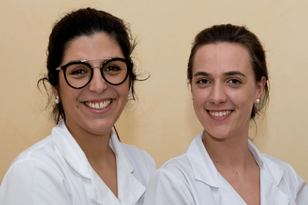 A nossa equipa de enfermagem: Inês & Inês